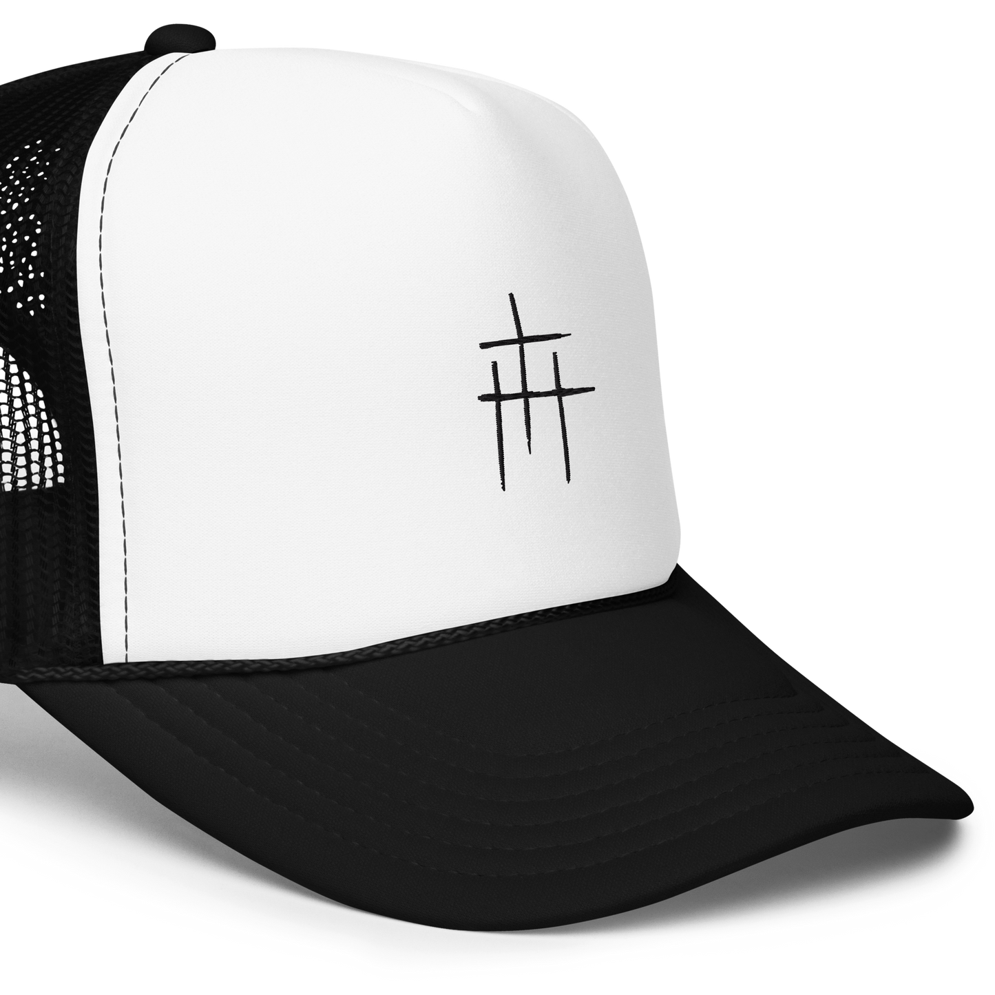 Grimzlee Crosses Foam trucker hat